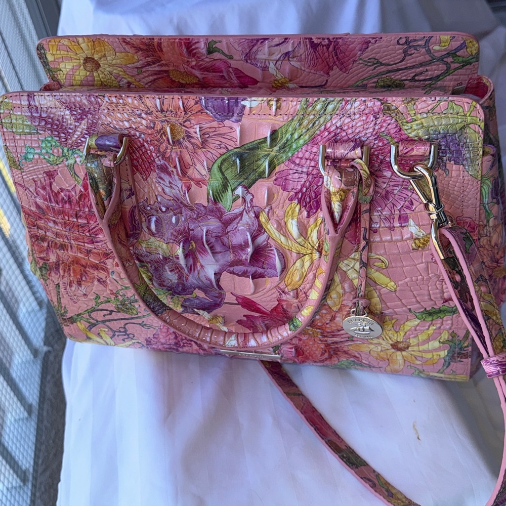 NWT - Brahmin “Just In Time For Spring” bag.